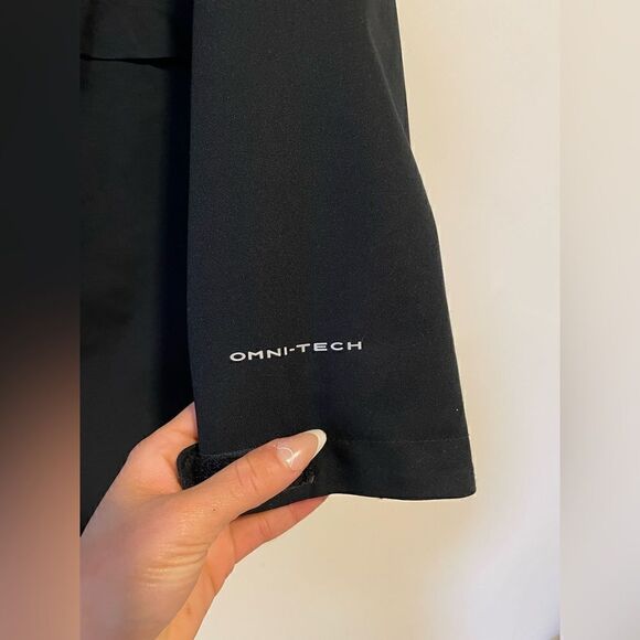 Columbia Women's Long Valley Interchange Omni Tech Waterproof Jacket - Picture 10 of 15